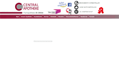 Desktop Screenshot of central-apotheke-leipzig.de
